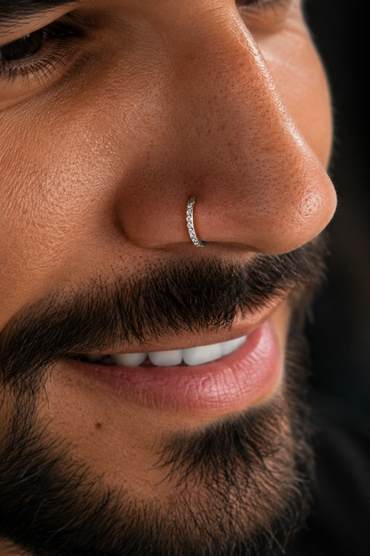 Clicker nostril Zirconic