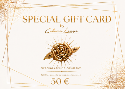 Gift Card per un ottimo regalo