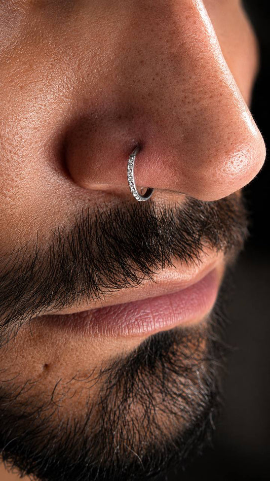 Clicker nostril Zirconic