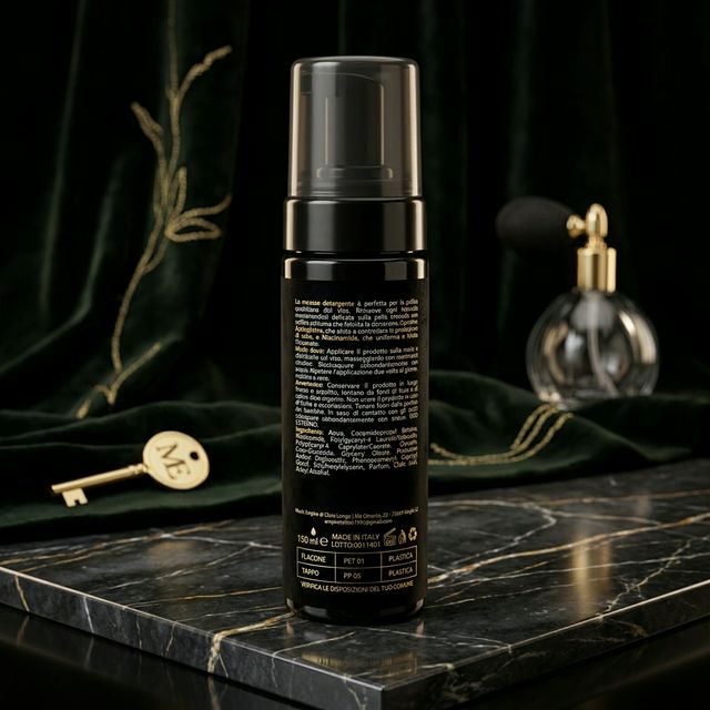 mousse uomo detergente - pelle acneica
