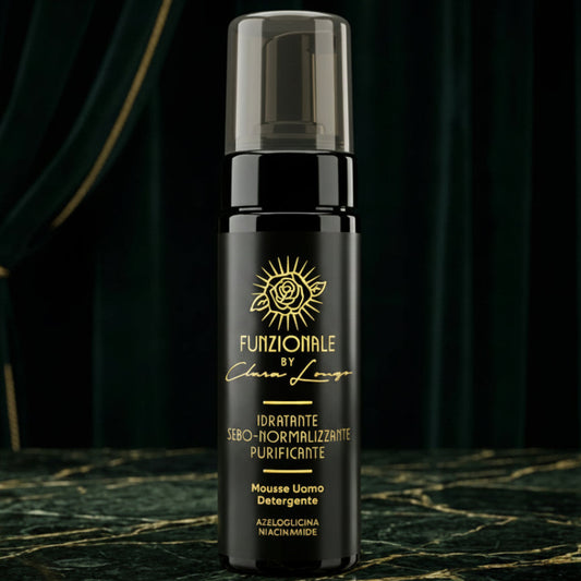 Mousse Uomo Detergente - Pelle Acneica