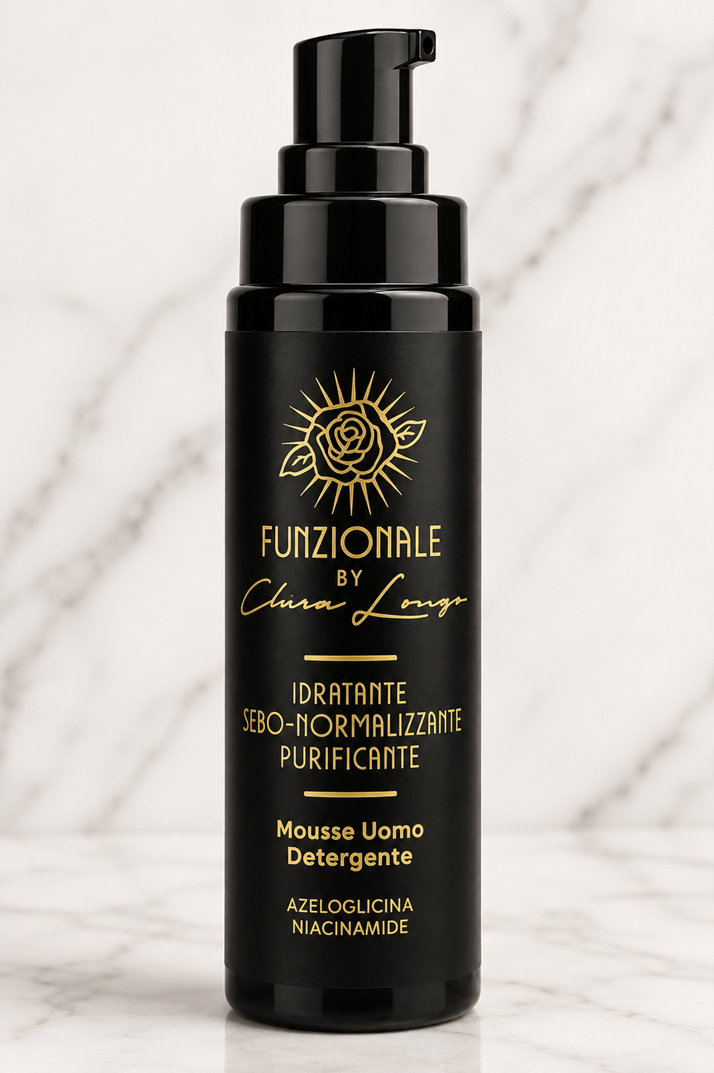 mousse uomo detergente - pelle acneica 150ml