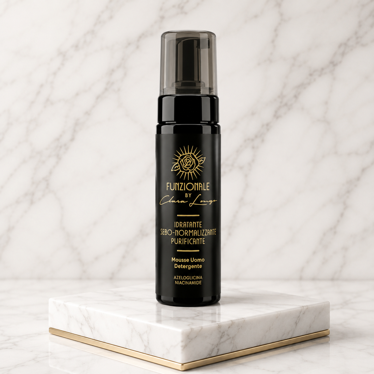 mousse uomo detergente - pelle acneica 150ml